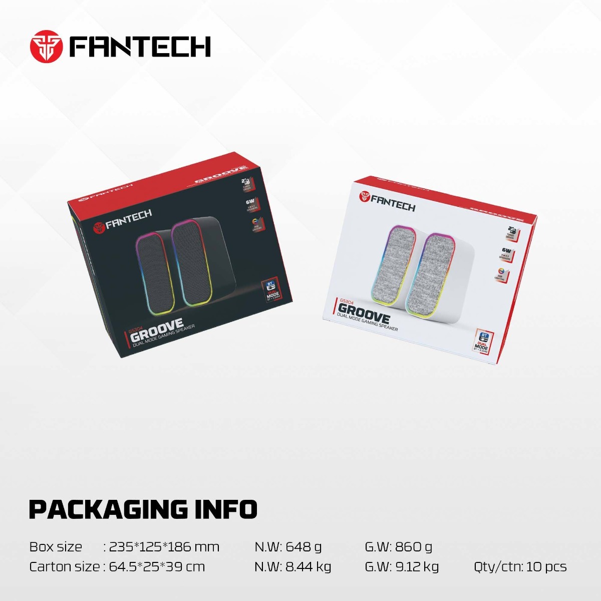FANTECH GROOVE GS304 2in1 Gaming Multimedia Speaker