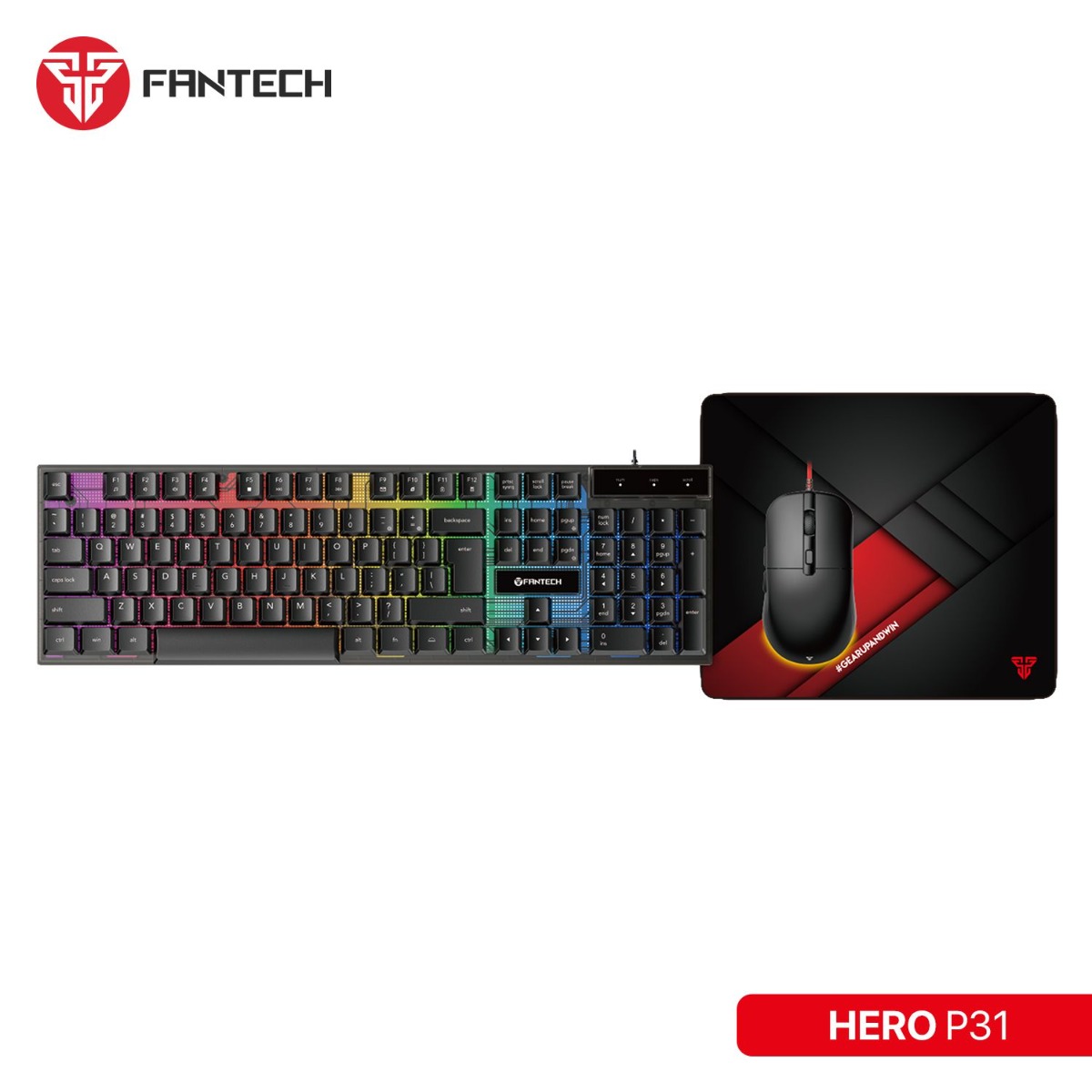 FANTECH HERO P31 3in1 Wired Gaming Computer Accessories Package