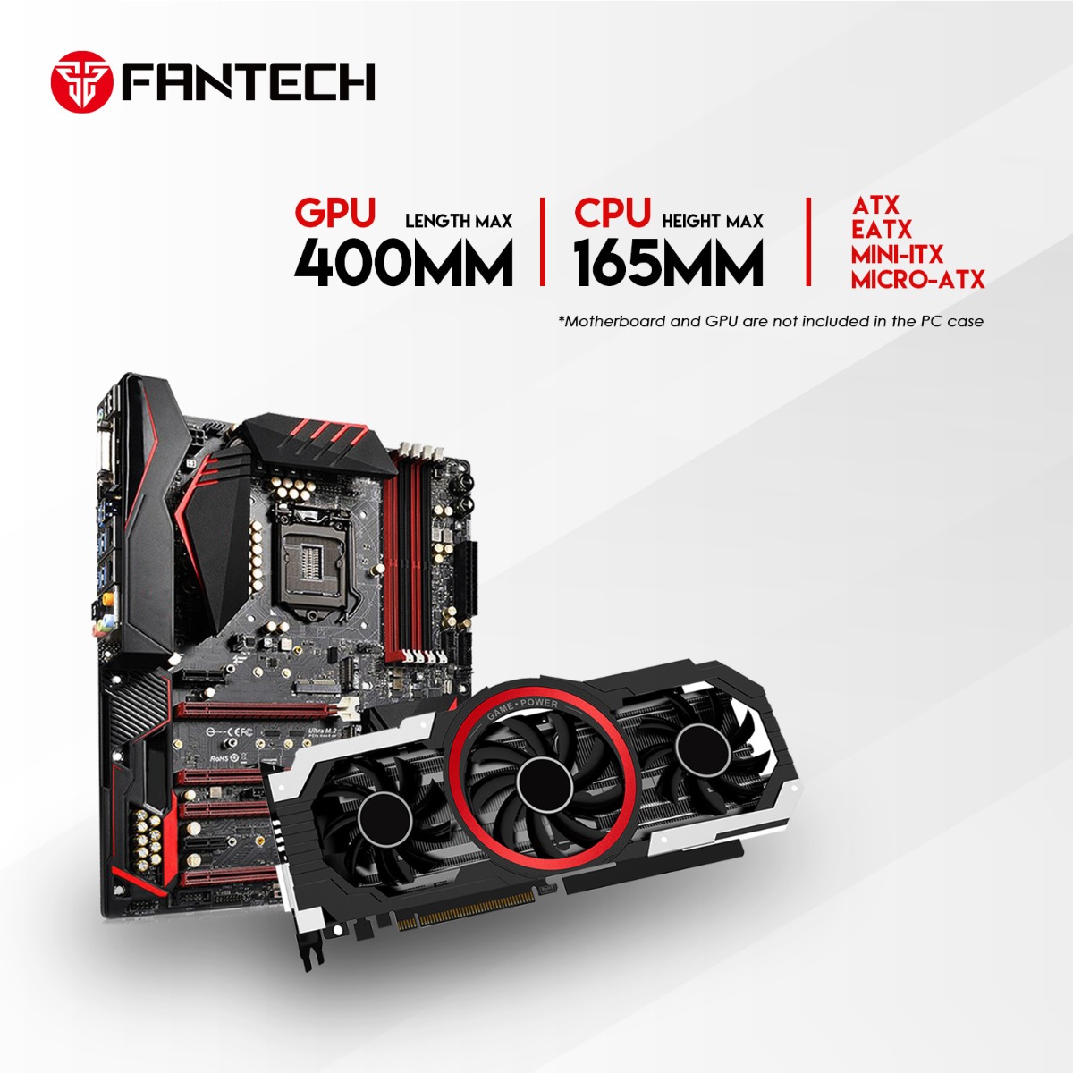 FANTECH HEXA XL CG82 Full Tower Gaming Computer Case