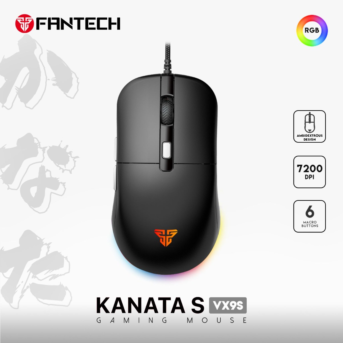 FANTECH KANATA S VX9S Wired Optical Gaming Mouse
