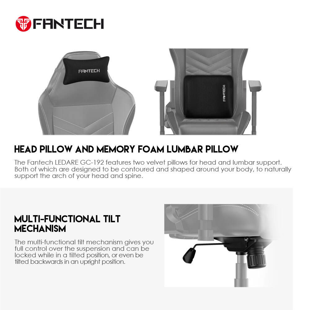 FANTECH LEDARE GC192 3D Gaming Chair