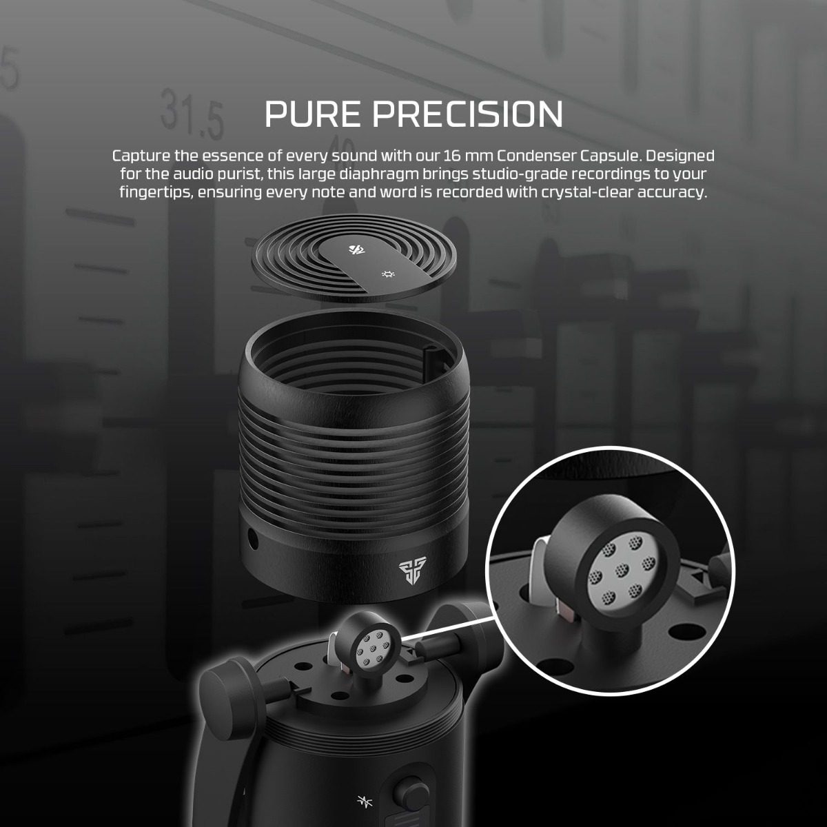 FANTECH LEVIOSA MAX MCX03 Computer Gaming Microphone