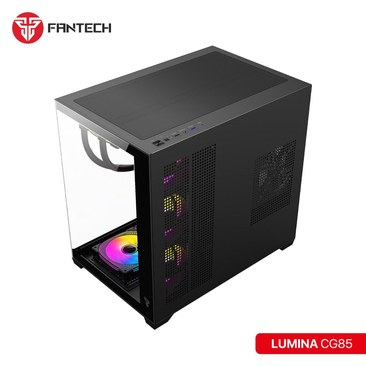 FANTECH LUMINA CG85 Middle Tower Gaming Computer Case