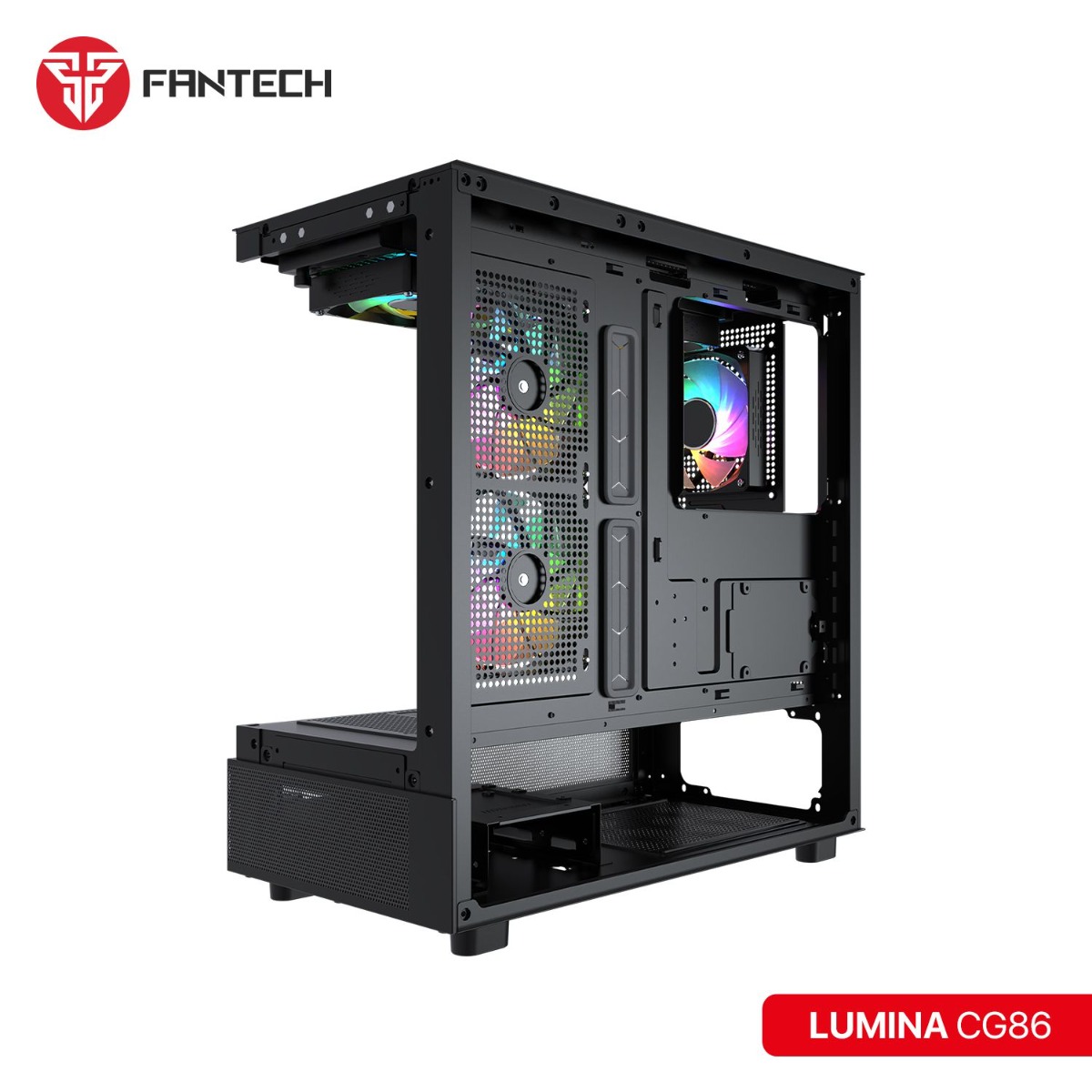 FANTECH LUMINA CG86 Full Tower Gaming Computer Case
