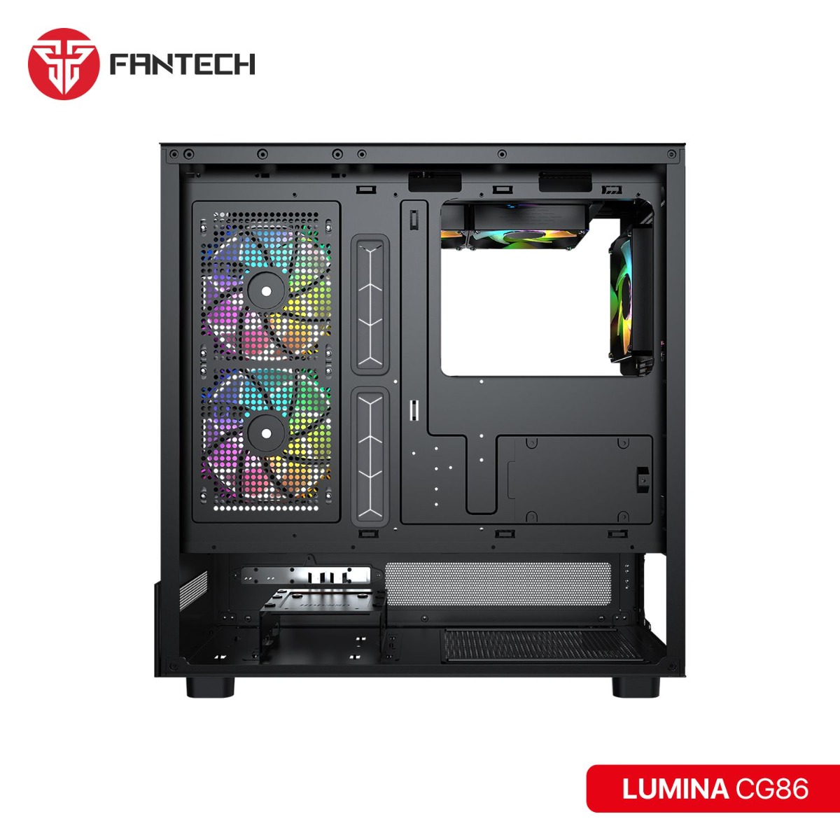 صندوق كمبيوتر FANTECH LUMINA CG86 Full Tower للألعاب
