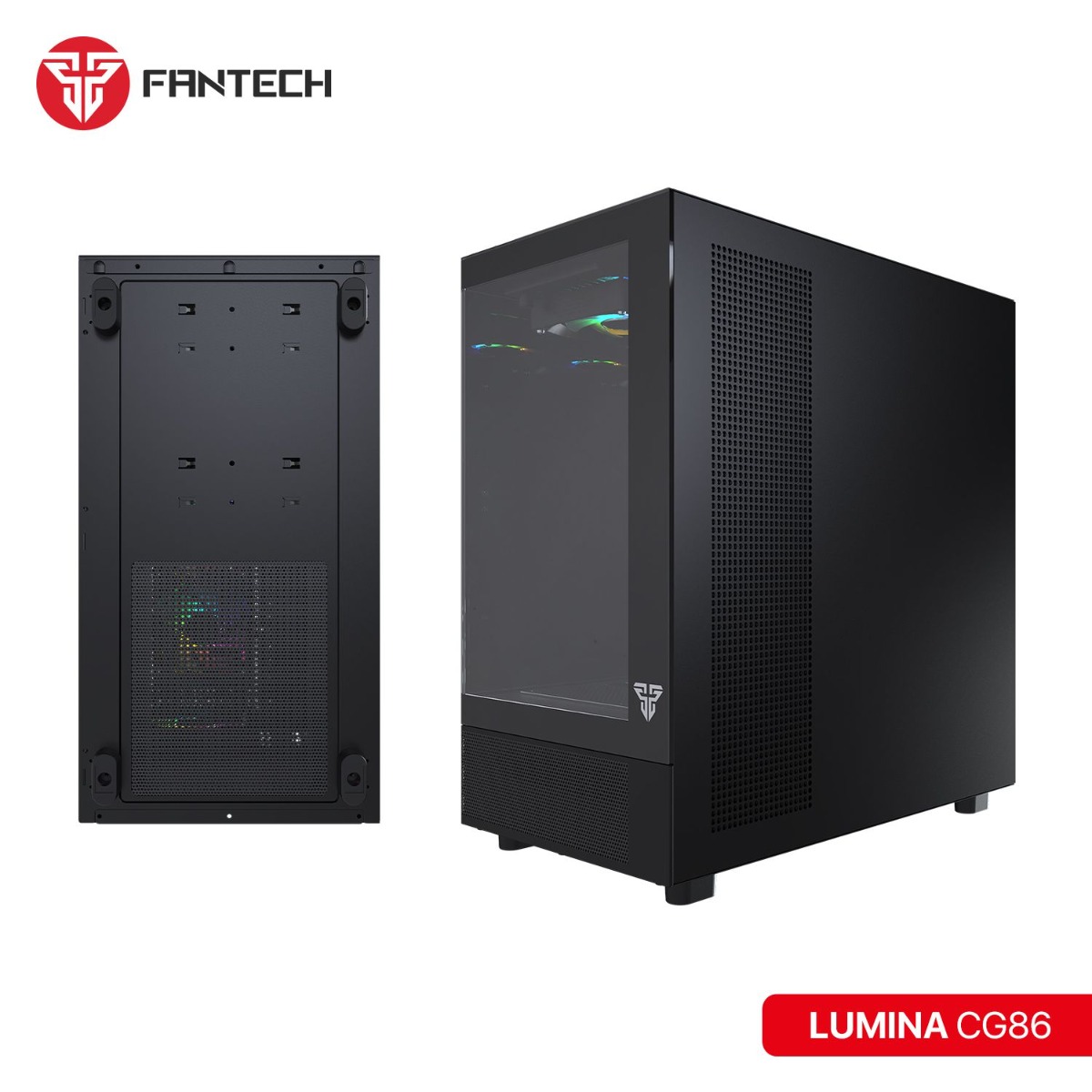FANTECH LUMINA CG86 Full Tower Gaming Computer Case