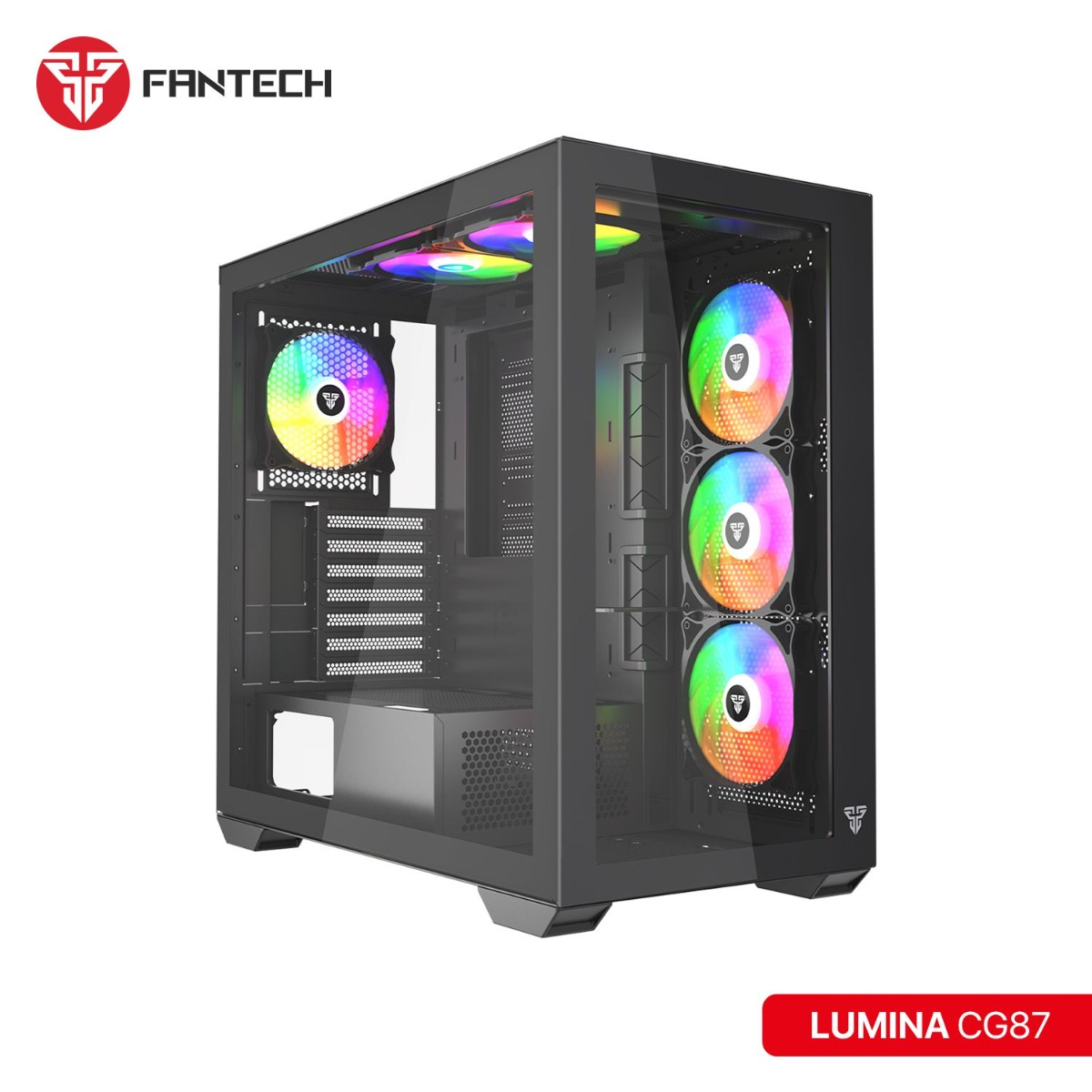 FANTECH LUMINA CG87 Full Tower Gaming Computer Case