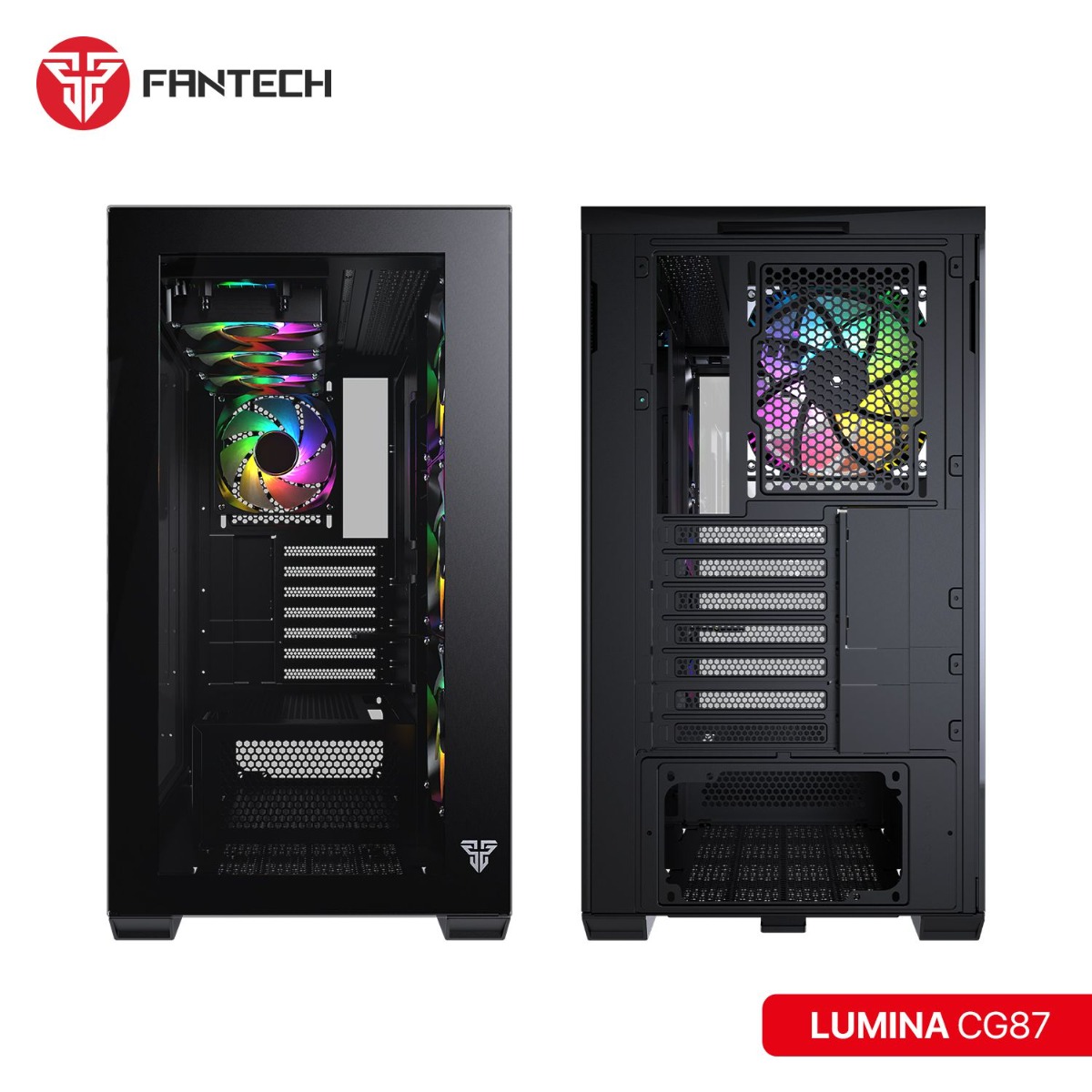 FANTECH LUMINA CG87 Full Tower Gaming Computer Case