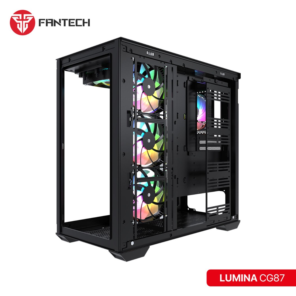 FANTECH LUMINA CG87 Full Tower Gaming Computer Case