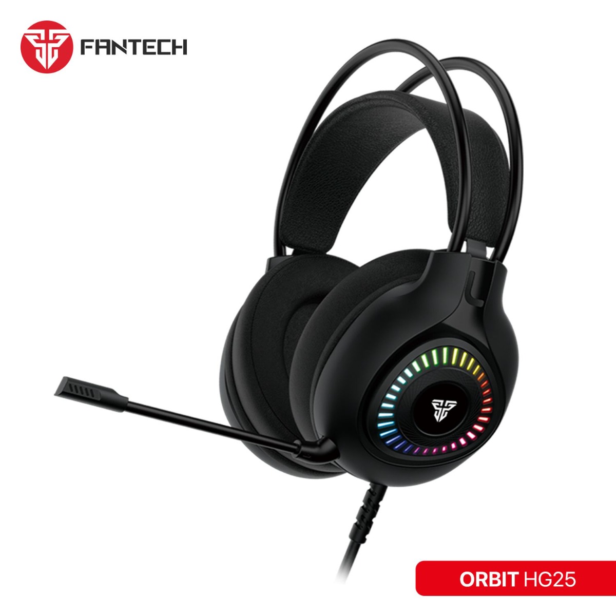 سماعة الرأس FANTECH ORBIT HG25 USB 7.1 سلكية لألعاب الكمبيوتر