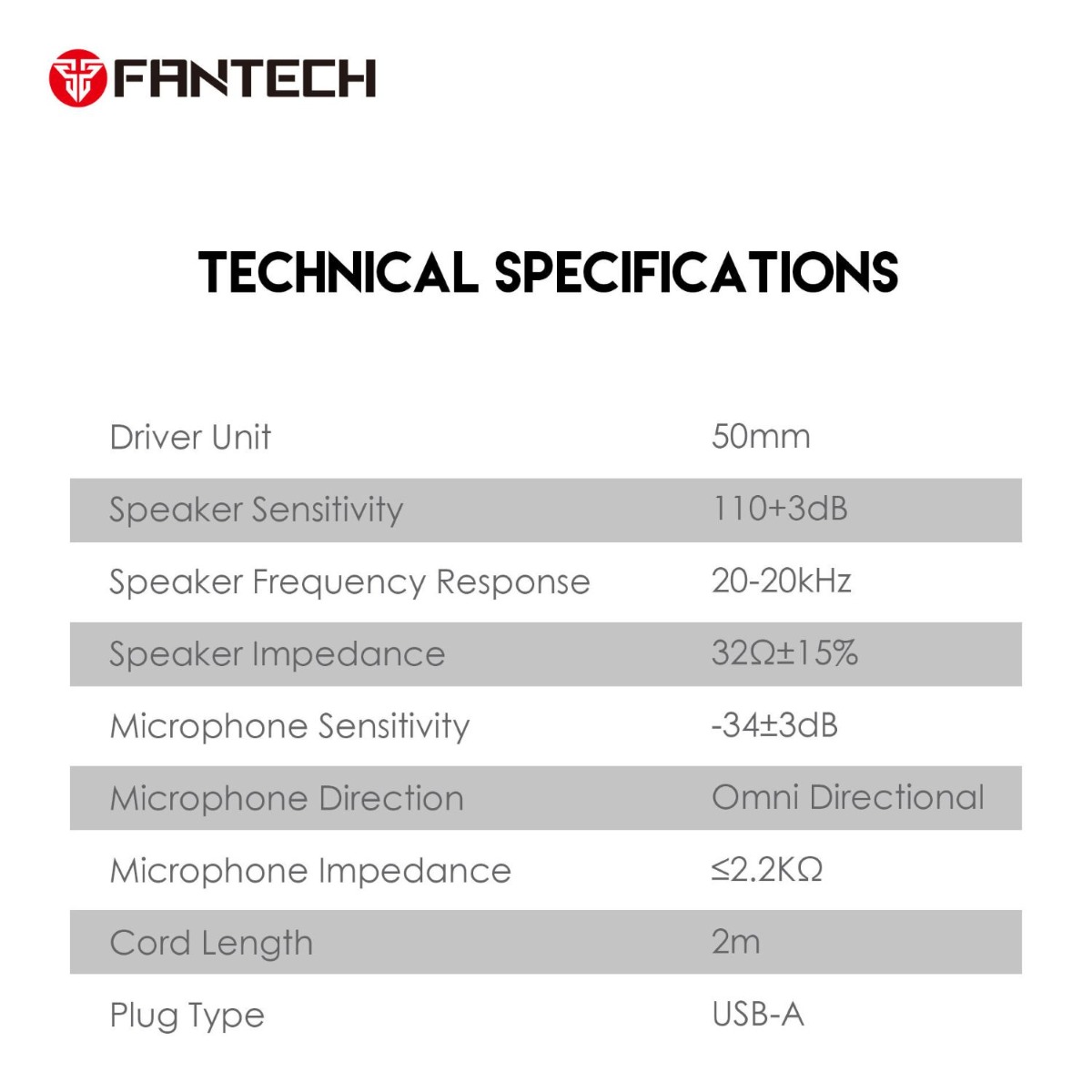 FANTECH PORTAL HG28 USB 7.1 Wired Computer Gaming Headphone