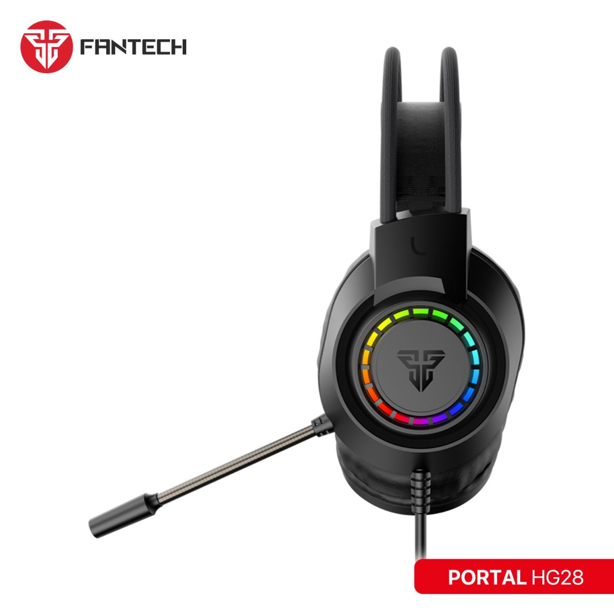 FANTECH PORTAL HG28 USB 7.1 Wired Computer Gaming Headphone