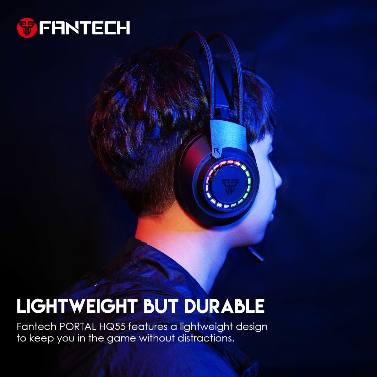 FANTECH PORTAL HQ55 Wired Gaming Headphone