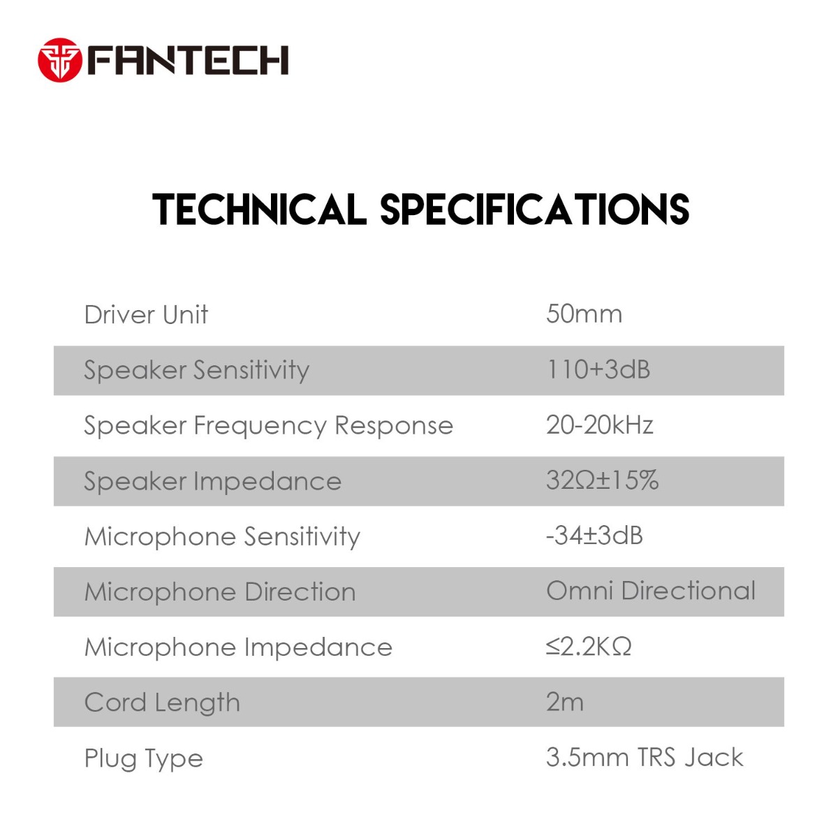 سماعة الرأس FANTECH PORTAL HQ55 سلكية للألعاب