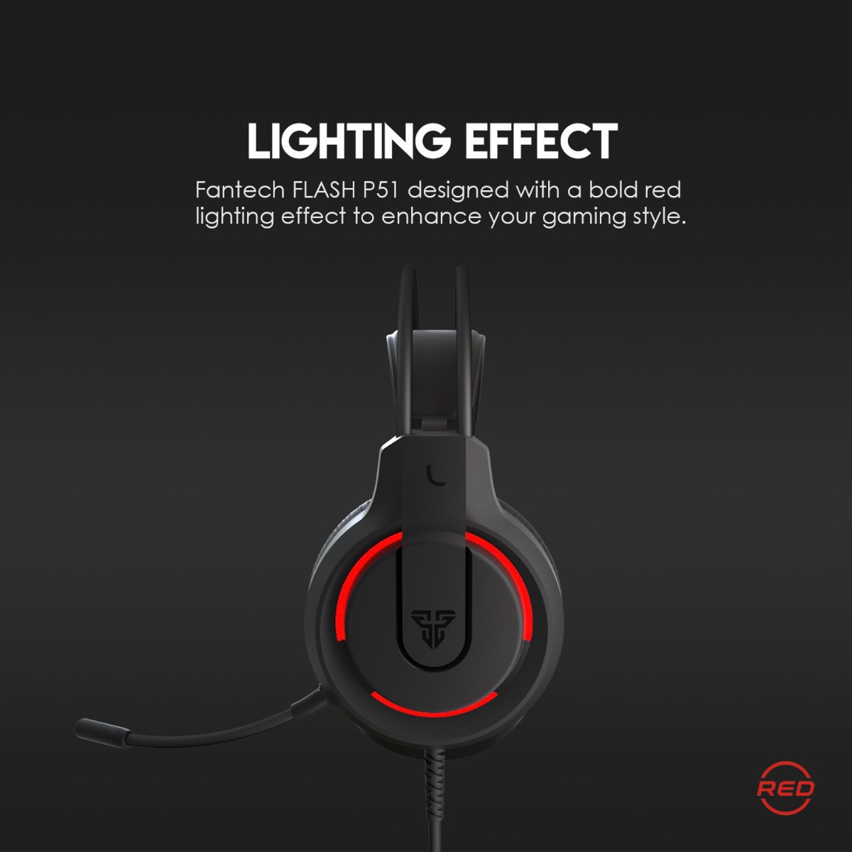FANTECH POWER P51 5in1 Wired Gaming Computer Accessories Package