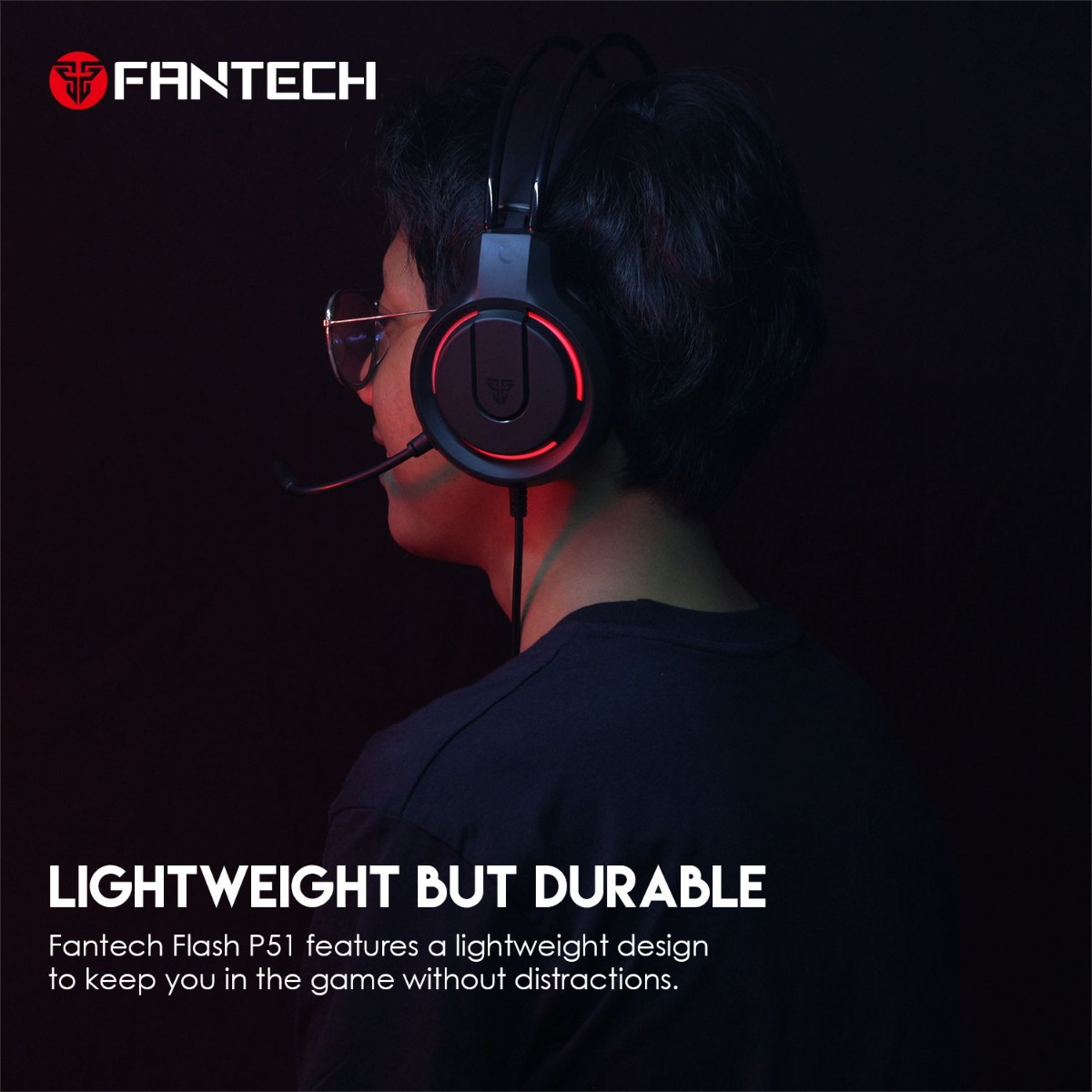 FANTECH POWER P51 5in1 Wired Gaming Computer Accessories Package