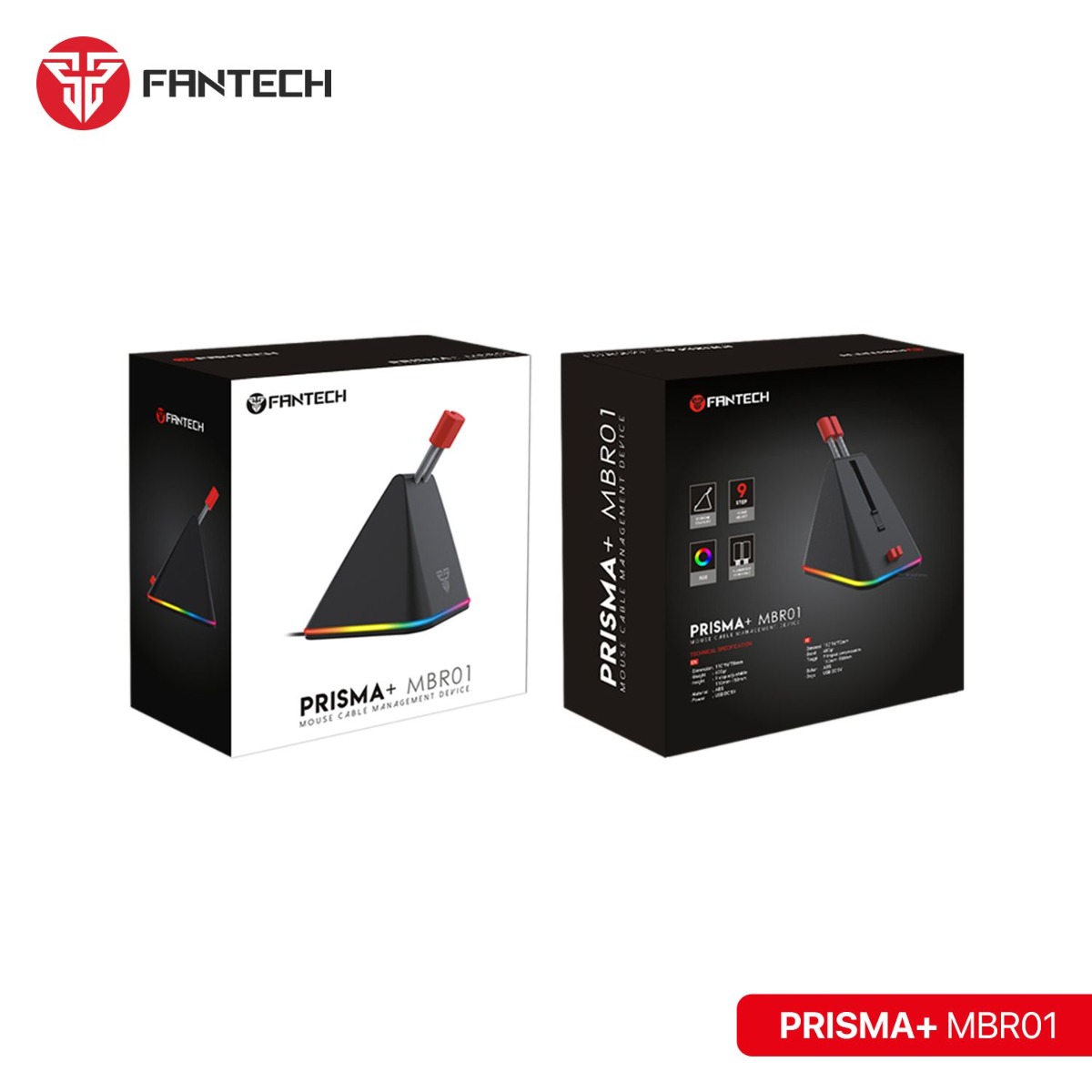 ستاند FANTECH PRISMA+ MBR01 سلكي لكيبل الماوس