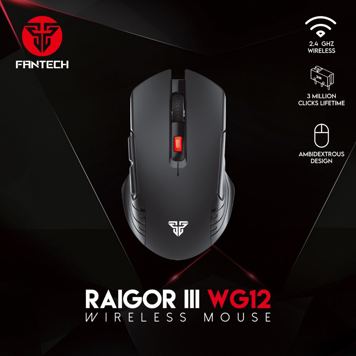 FANTECH RAIGOR III WG12 Wireless Mouse