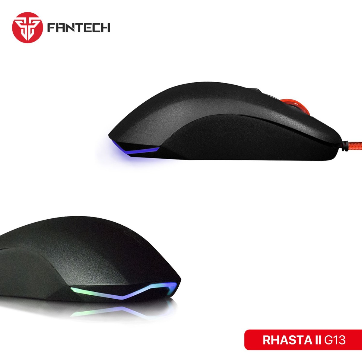 ماوس FANTECH RHASTA II G13 ضوئي سلكي للألعاب