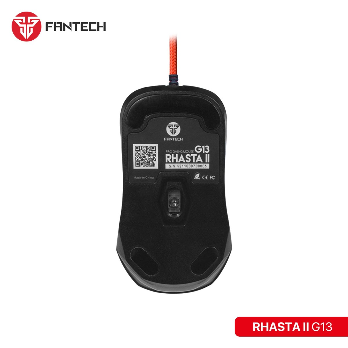 ماوس FANTECH RHASTA II G13 ضوئي سلكي للألعاب