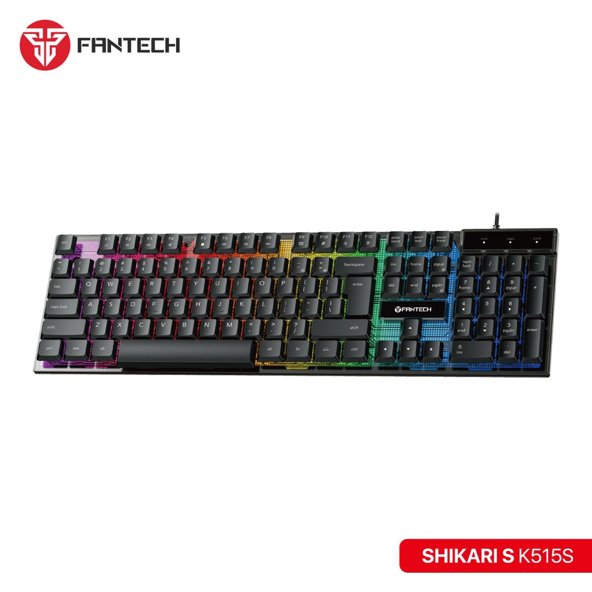 FANTECH SHIKARI S K515S Wired Gaming Keyboard - (104 Key)