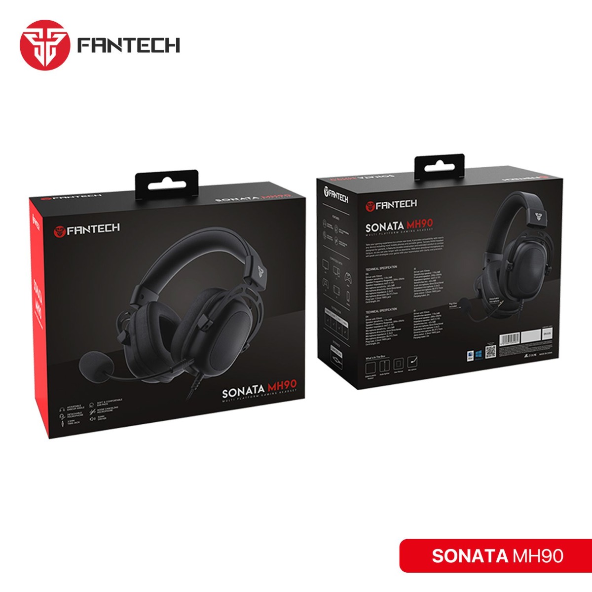 سماعة الرأس FANTECH SONATA MH90 سلكية للألعاب