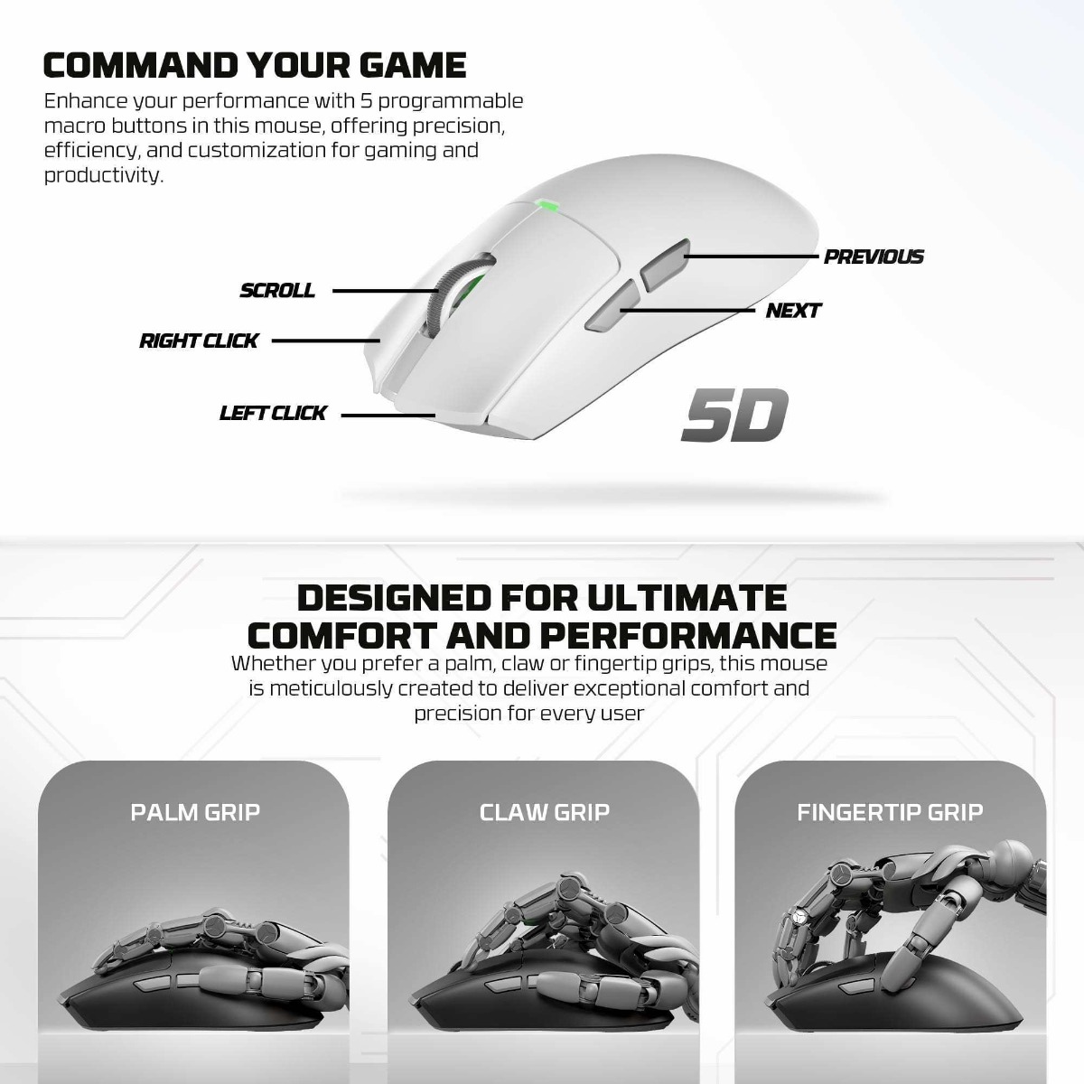 FANTECH TANTO S WG13S 3in1 Gaming Mouse
