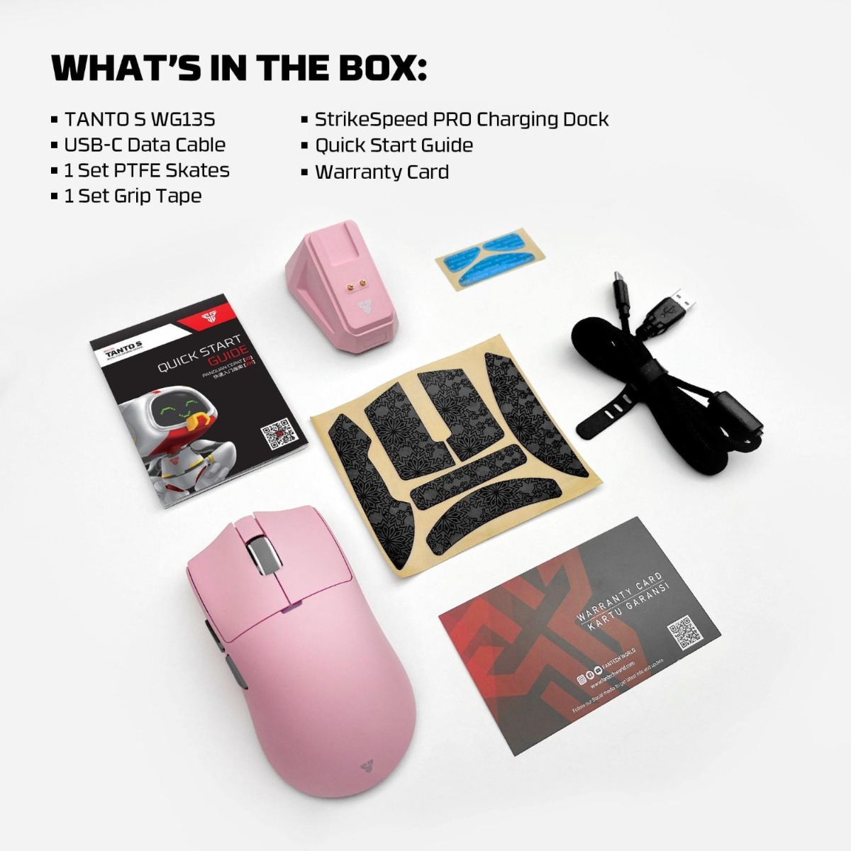 FANTECH TANTO S WG13S 3in1 Gaming Mouse