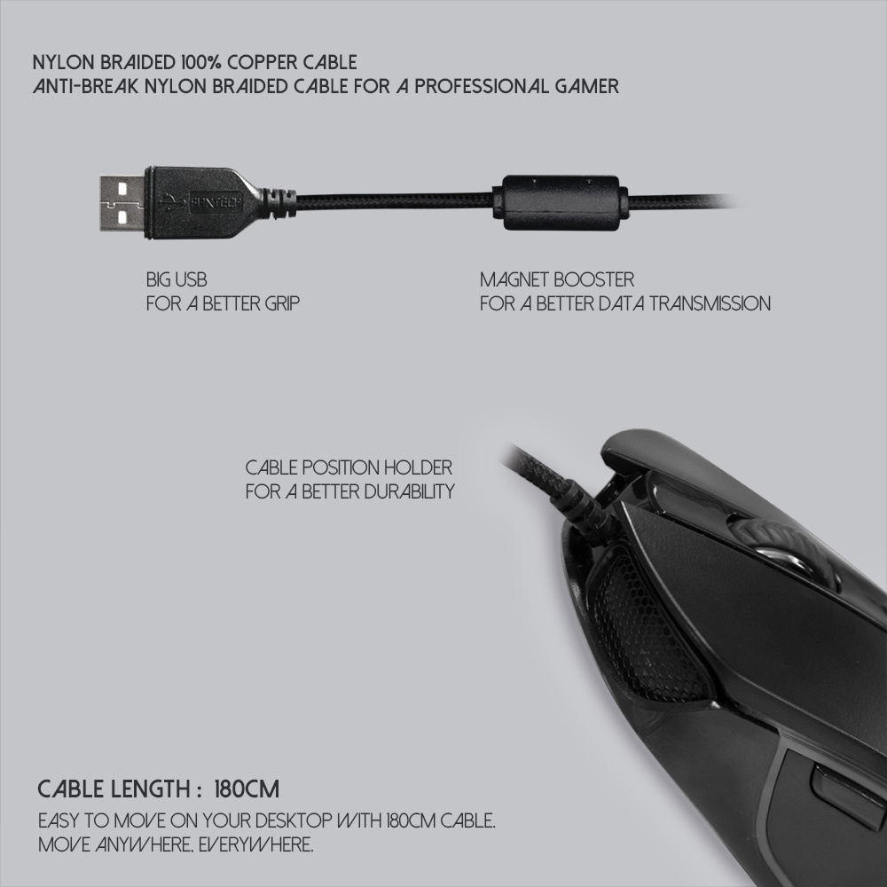 FANTECH THOR X9 Wired Optical Gaming Mouse