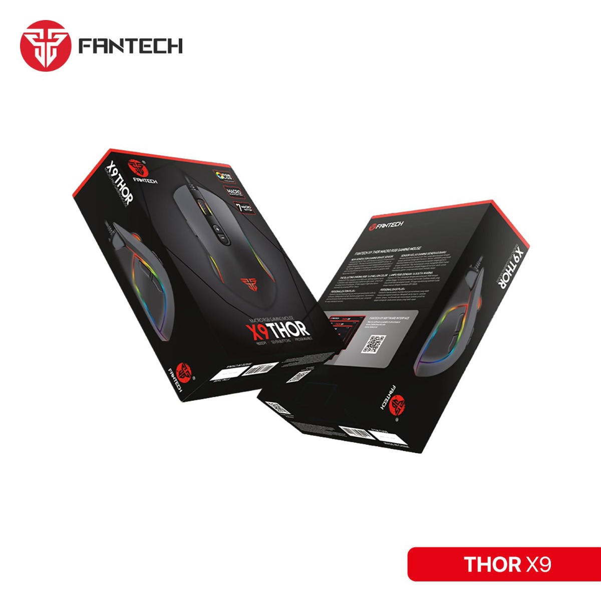 ماوس FANTECH THOR X9 ضوئي سلكي للألعاب