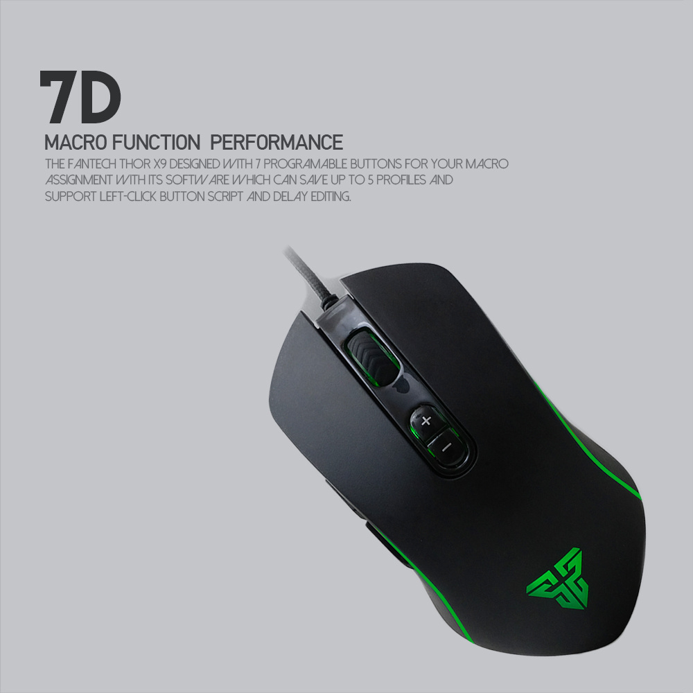 FANTECH THOR X9 Wired Optical Gaming Mouse