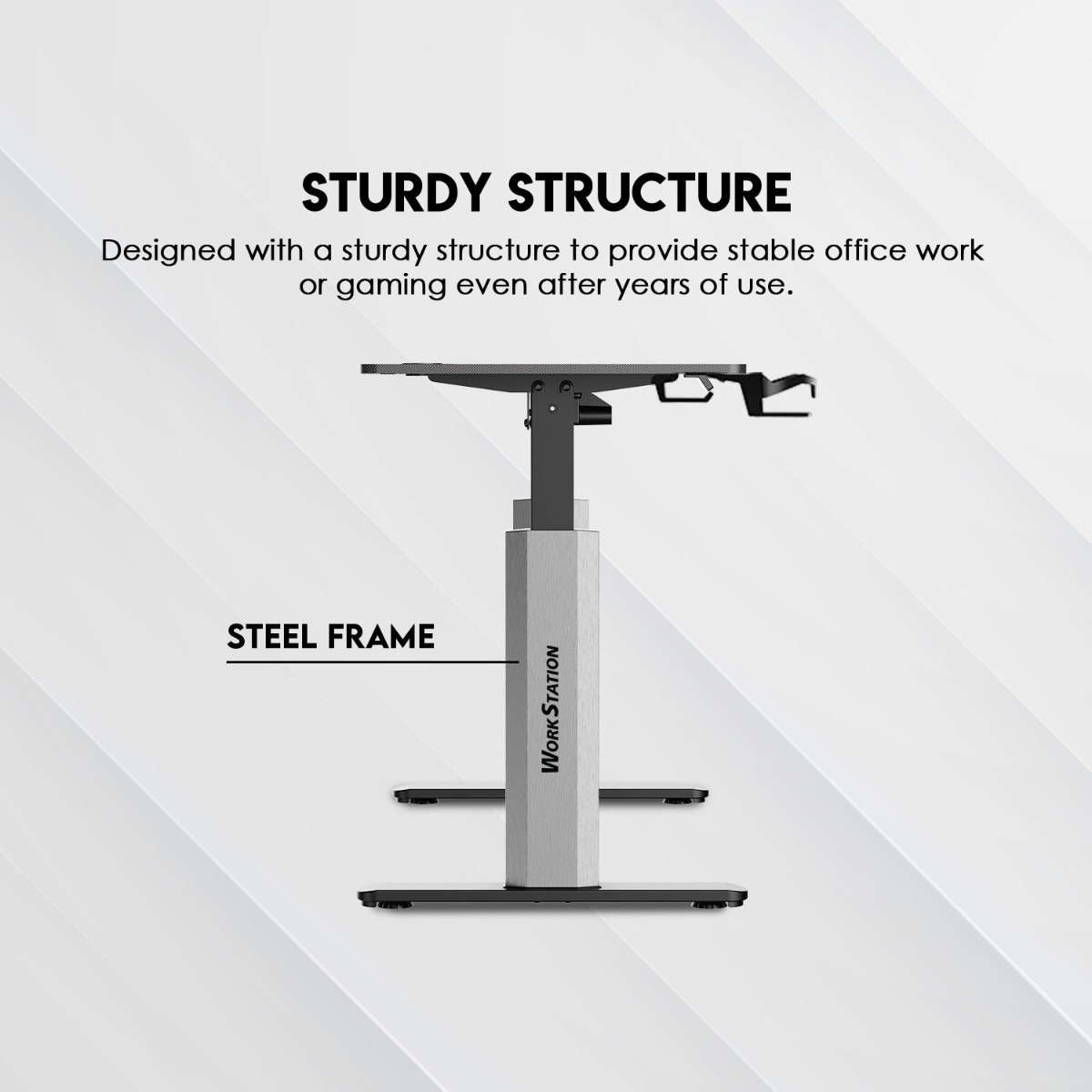 FANTECH WORKSTATION WS414 Adjustable Rising Gaming Desk