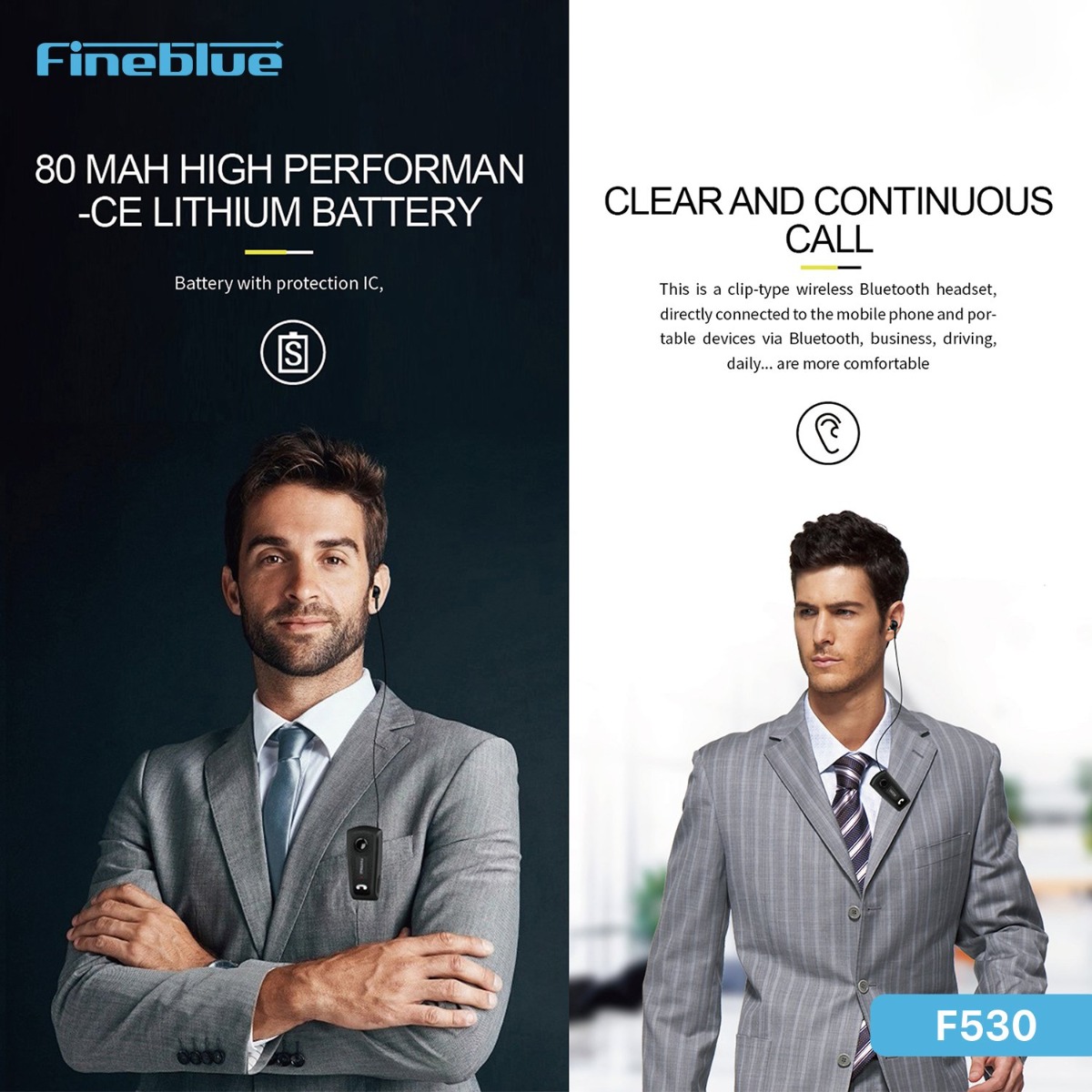 Fineblue F530 Bluetooth Earphone