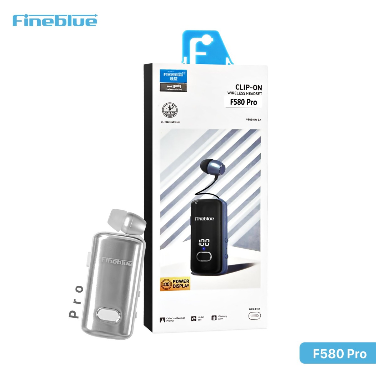 سماعة أذن Fineblue F580 Pro بلوتوث