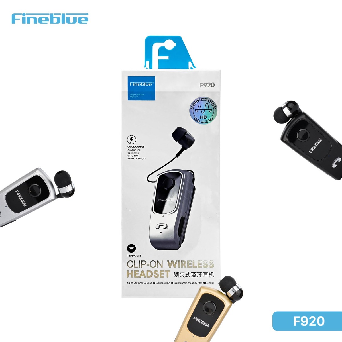 FineBlue F920 Bluetooth Earphone