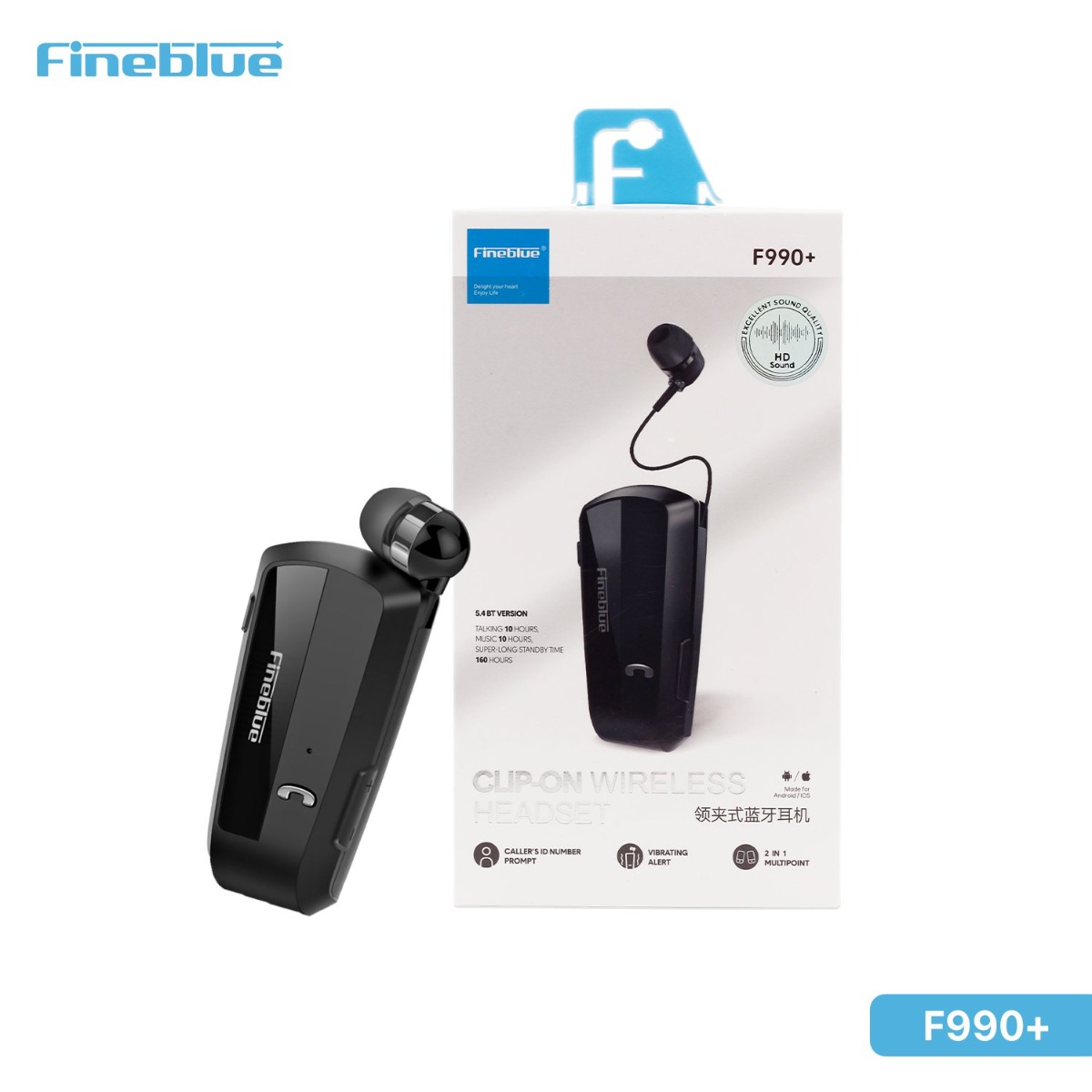 FineBlue F990 Plus Bluetooth Earphone
