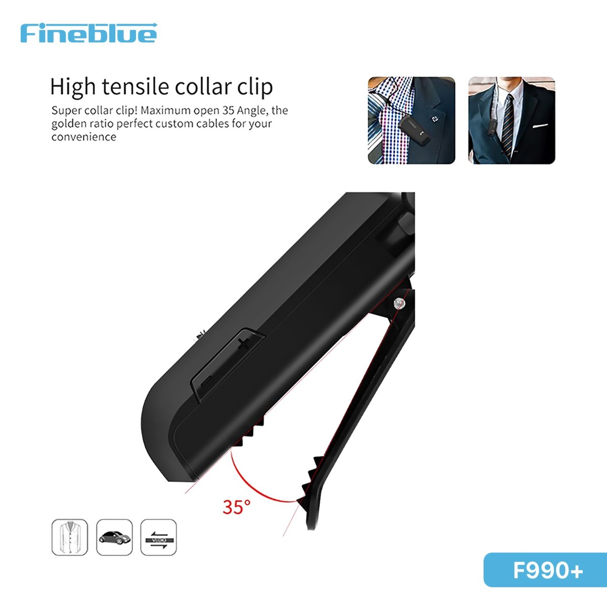 FineBlue F990 Plus Bluetooth Earphone