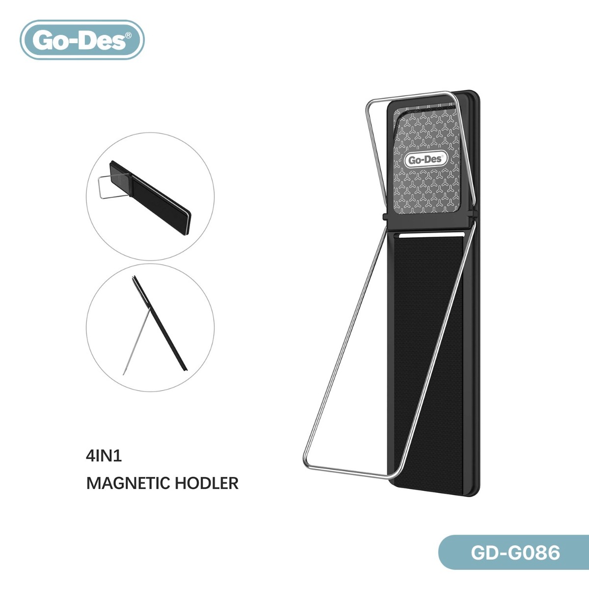رنج وحمالة هاتف GO-DES GD-G086 المغناطيسية