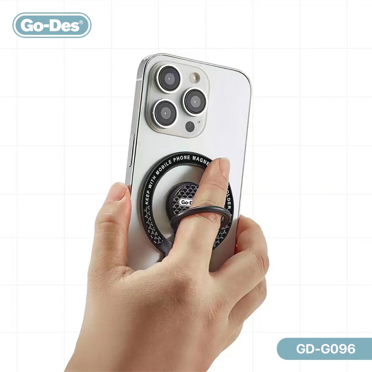 رنج وحمالة هاتف GO-DES GD-G096 المغناطيسية