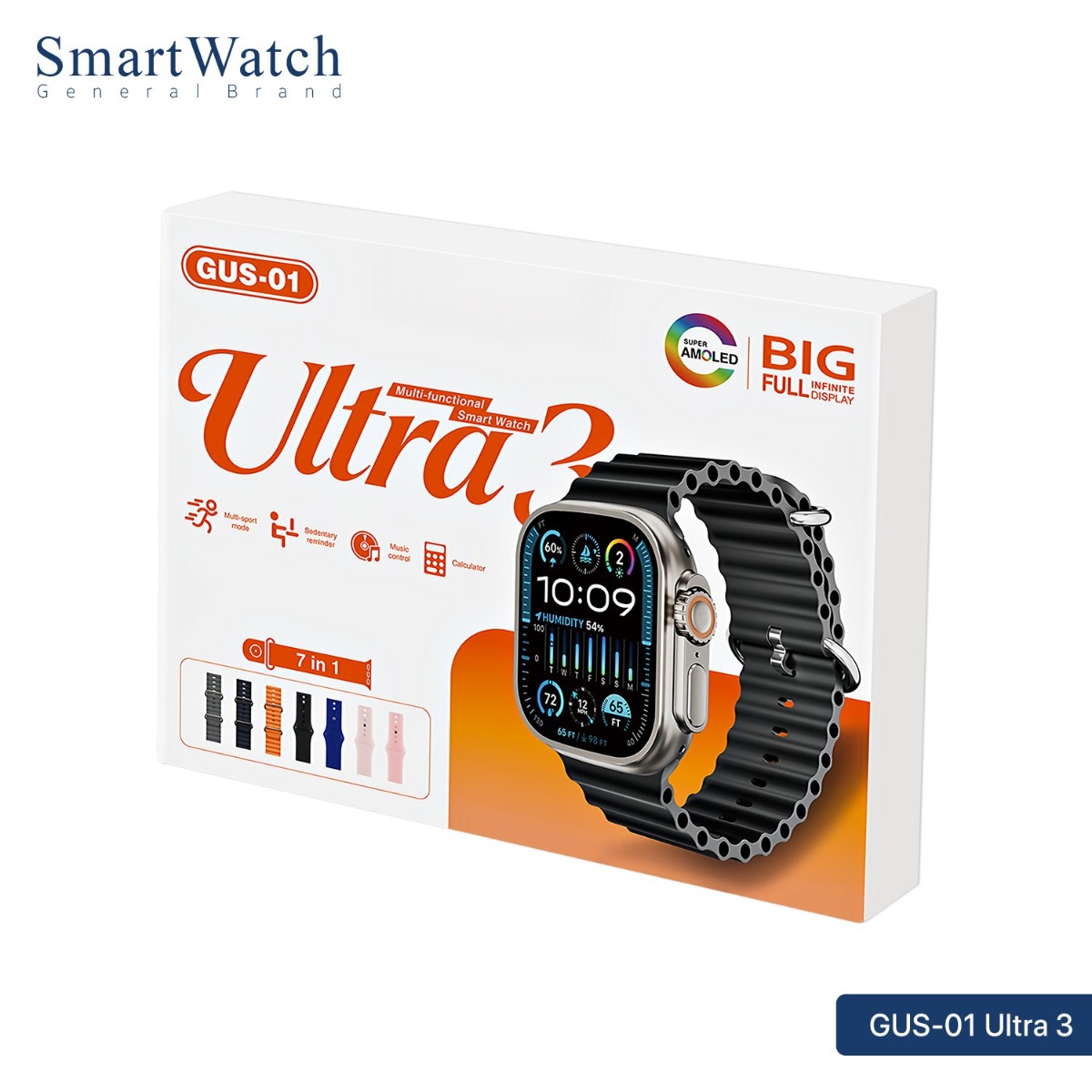 Ultra 3 GUS-01 Smart Watch (49mm)