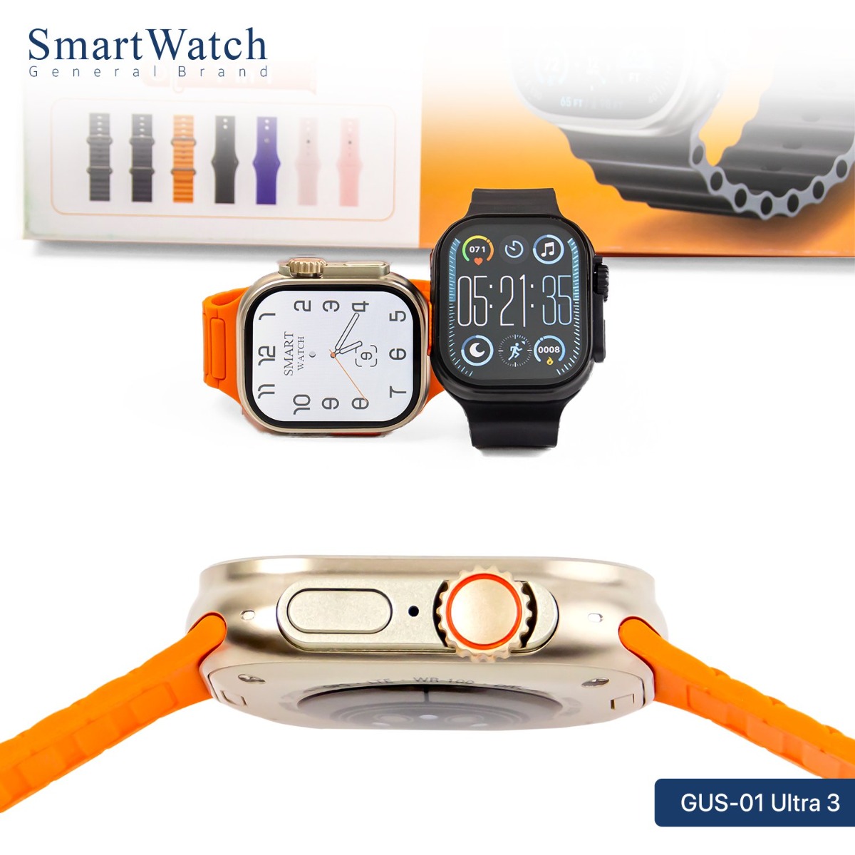 Ultra 3 GUS-01 Smart Watch (49mm)