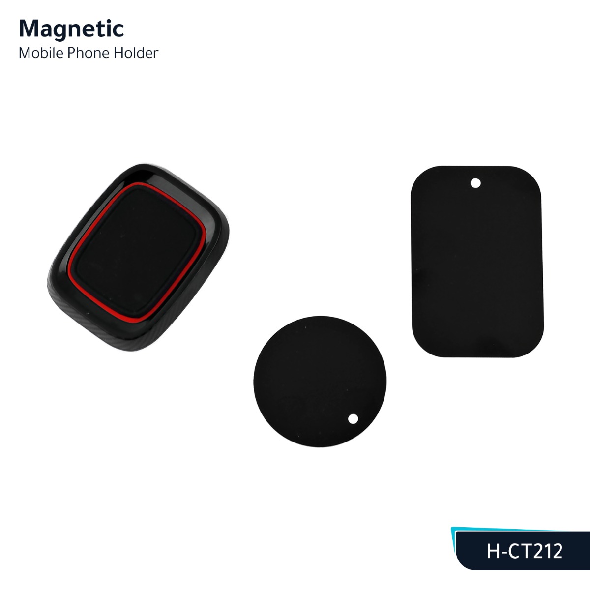 حمالة الهاتف H-CT212 المغناطيسية دائرية الشكل لتابلو السيارة