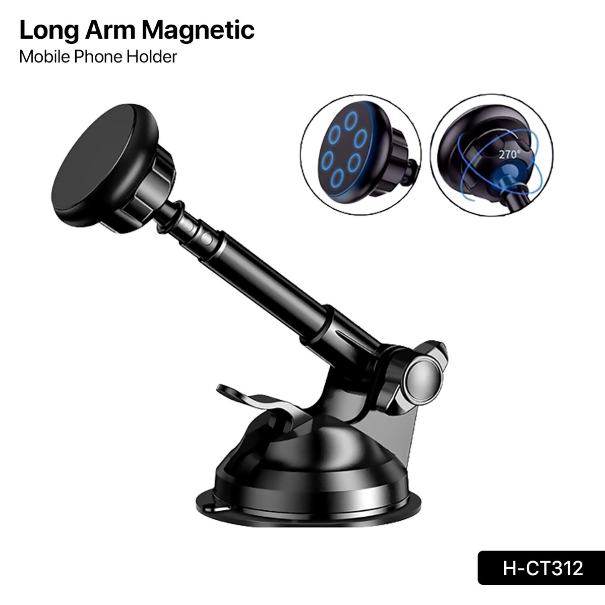 H-CT312 Long Arm Magnetic Mobile Phone Holder