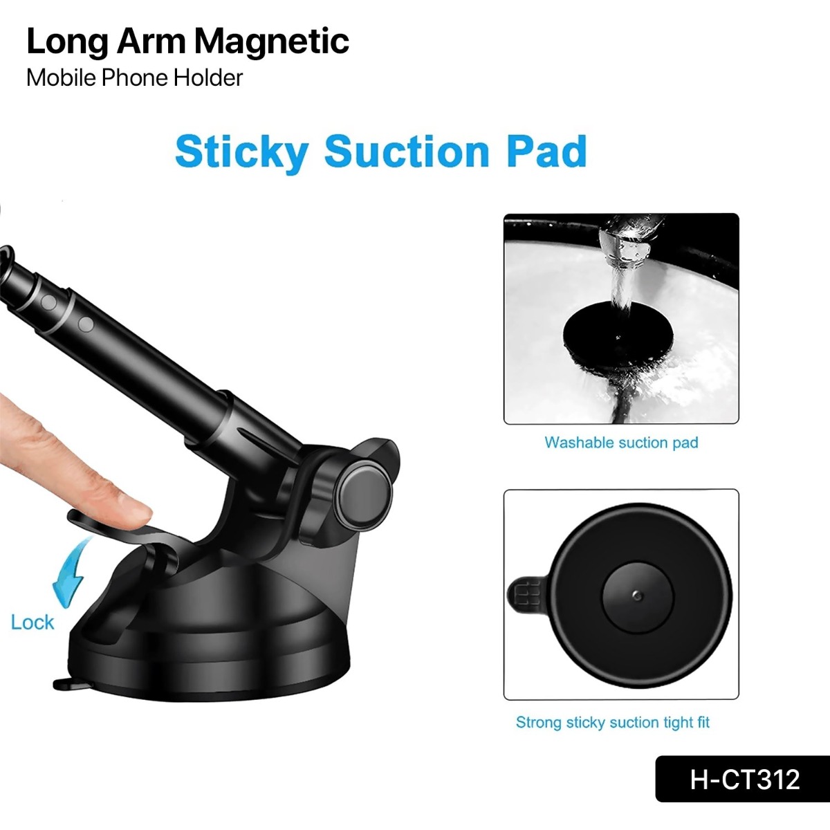 H-CT312 Long Arm Magnetic Mobile Phone Holder