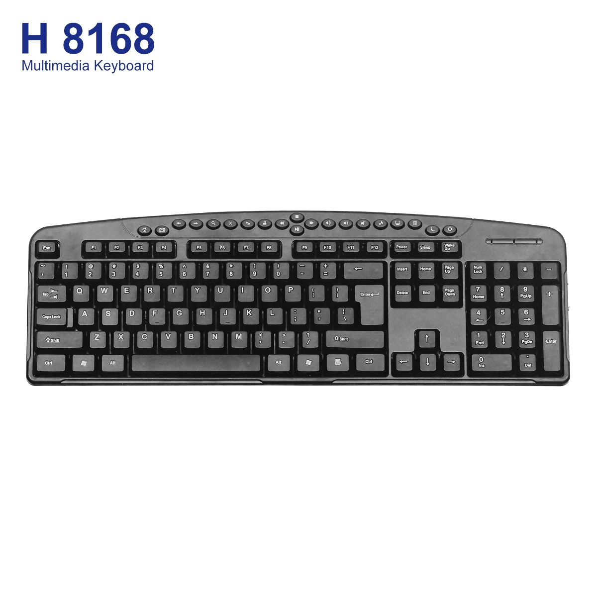كيبورد ملتيميديا H 8168 سلكي