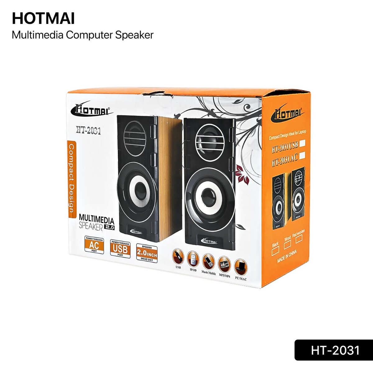 سبيكر ملتيميديا HOTMAI HT-2031