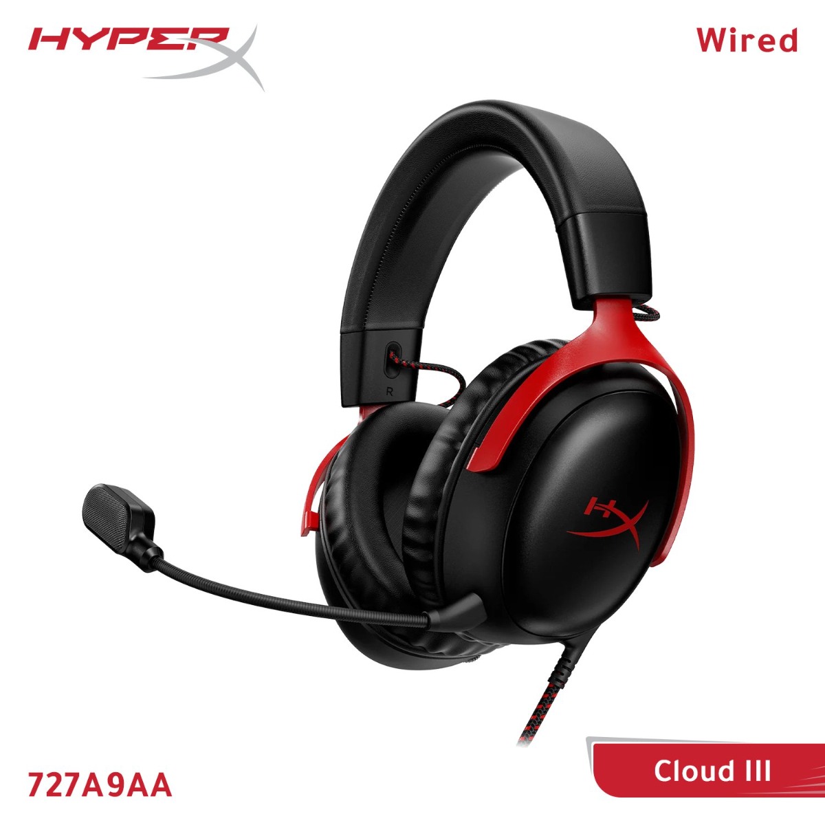 HyperX Cloud 3 Wired Computer Gaming Headphone
