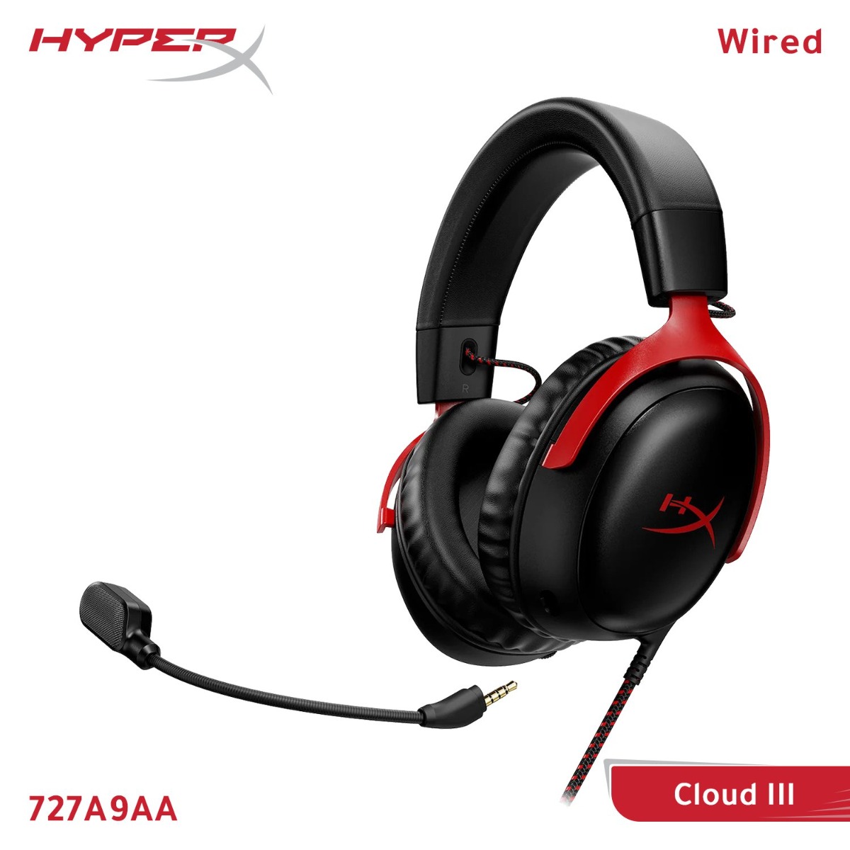 HyperX Cloud 3 Wired Computer Gaming Headphone