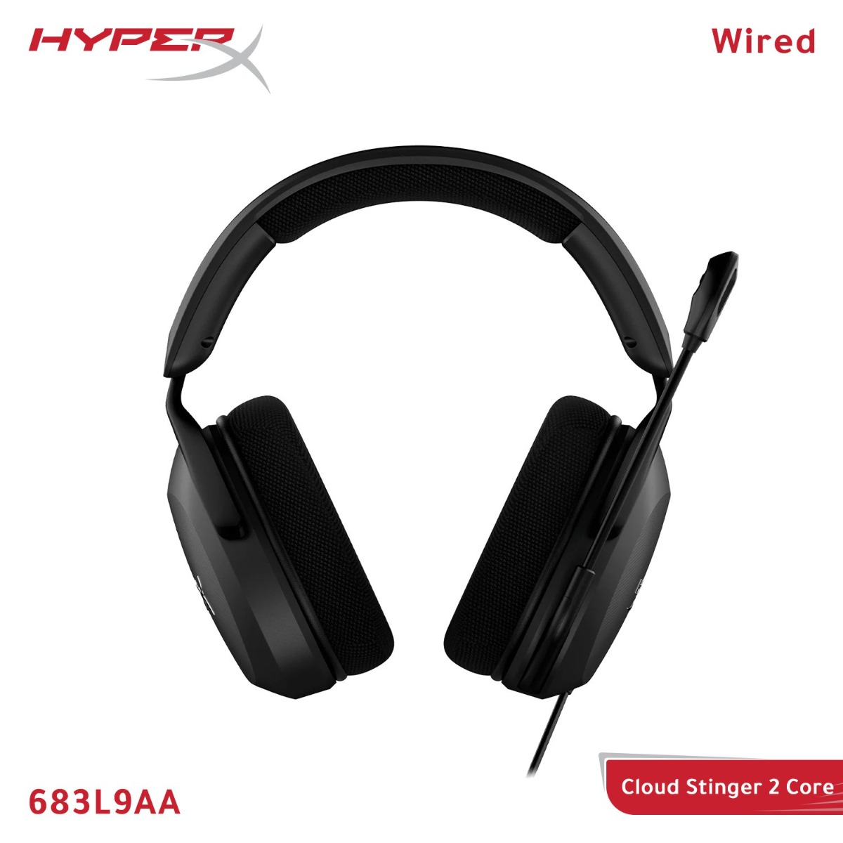 سماعة الرأس HyperX Cloud Stinger 2 Core سلكية لألعاب الكمبيوتر