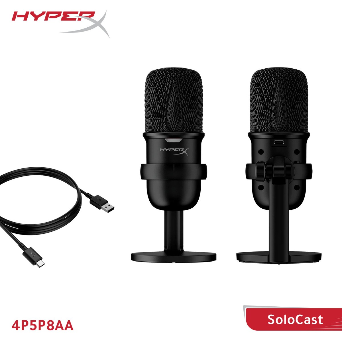 ميكروفون كمبيوتر HyperX SoloCast للألعاب
